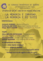 La memoria è impegno, la memoria è di tutti